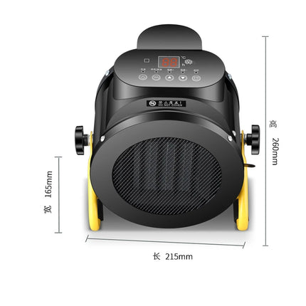 Heater US European Rules High-power Electric Domestic Sales in Winter Heat Fan Room IPX4 Waterproof Cold/Warm Dual Intelligent