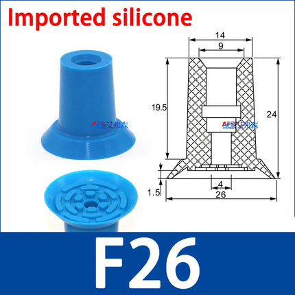 10Pcs Mechanical arm film plastic bag accessories packaging machine bag opening suction cup Suction nozzle for bag machine APEX