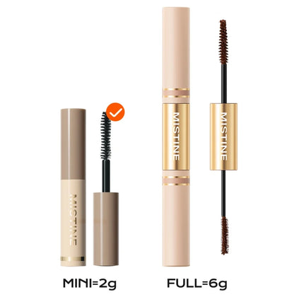 Mistine Waterproof Mascara Volume and Length 2g Curling Lifting No Clump Smudge-Proof Black Cruelty Free & Vegan Mascara