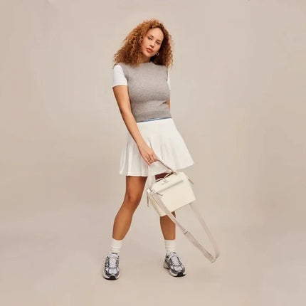 New Woven Organ Lunch Bag Office Workers Portable High-Capacity Waterproof Portable Warm Bag Daily Collocation Girl Series