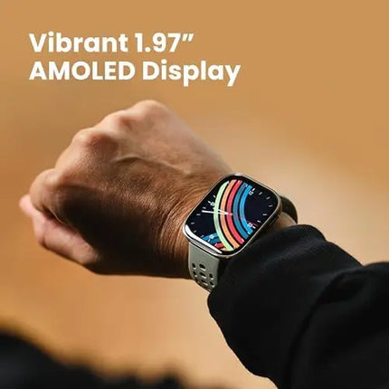 Amazfit Bip 6 Smart Watch, 5ATM Waterproof GPS Heart Rate SpO₂ Sleep Monito 14 Days Battery Sports Fitness Watch For Men Women