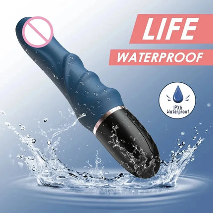 10 Modes Soft Silicone Vibrator Big Dildo Massager Female Masturbator for Couples G-spot Clitoral Stimulator Sex Toys for Women