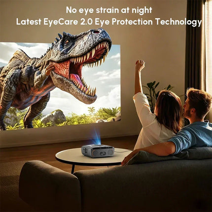 Netflix Certified 4K Smart Projector Native 1080P Dolby Audio WiFi6 Bluetooth Auto Focus Auto Keystone HDR Home Theater HDMI