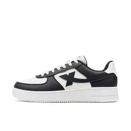 Xtep Skateboarding Shoes For Men Trendy Street Style Fashion Low Top Thick Sole Durability Comfortable Jogging Shoe 874119319851