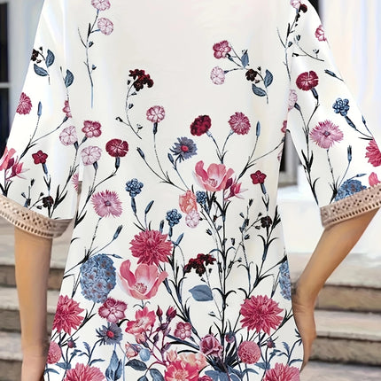 Plus Size Temperament Loose Woman Shirt Fashion Casual Blouse Elegant Long Sleeve Woman Shirt Holiday Weekend Top