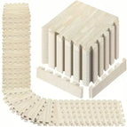 Blanc / 30x30cm 8Pcs