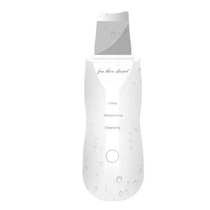 Ultrasonic exfoliator and blackhead remover, deep facial cleansing, ultrasonic ion pore cleaner.