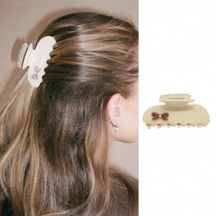 Cute Cherry Hair Clips for Women Girls Rhinestone Fruits Floral Bow Butterfly Acetate Hair Claws Shark Clip Hair Accessories