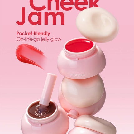 Little Round Jar Multi-Color Jelly Lip Balm for Lips and Cheeks Vibrant Colors Moisturizing and Nourishing Lip Nectar