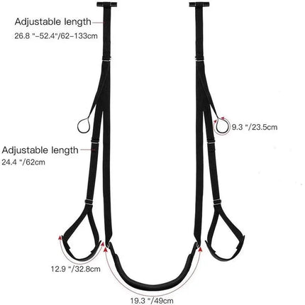 Door Swing Sex Swing SM Game Bondage  Spreader Leg Open For Women Adult sex game products for Couple sex swing