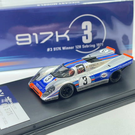 FY 1/64 RWB 917K Alloy Motor Vehicle Toy Die-casting Metal Model Collection Boy Christmas Gifts