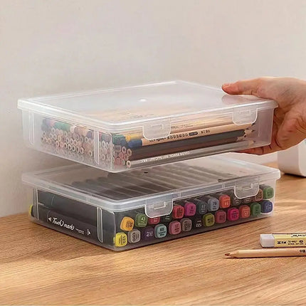 Transparent Storage Box A4-A5 / Boîte Rangement Transparente