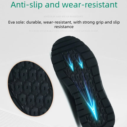 Steel Toe Shoes for men women comfortable lightweight work safety shoes Anti-Puncture safety toe sneakers work protection boots