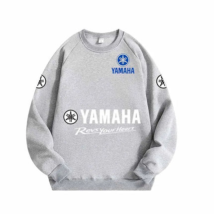2026 yamaha logo Sweatshirt Men's and Long Sleeve Sweatshirts Hoodies Y2k Tops Sports Pullover Men Clothing Streetwear Windproof