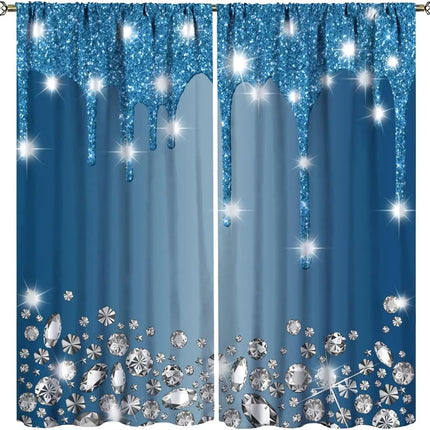 Lips Curtains, Retro Comic Pop Art Girl Applying Red Lipstick Makeup Concept Halftone Background Blackout Rod Pocket Curtains