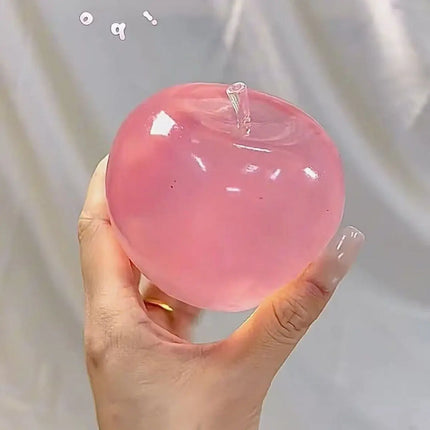 Powder apple green apple squeeze toy slow rebound stress relief toy maltose apple squeeze, relieves pressure and anxiety