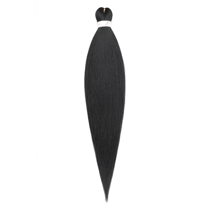 Pre-stretched Synthetic Braiding Hair Ombre Professional Easy  Hot Water Setting Soft  Crochet Braid Hair  Extensions