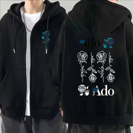Hoodie / Sweat Zippé Graphique