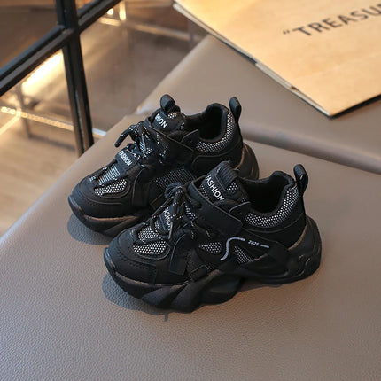 PU Leather Children's Sport Shoes Lightweight Breathable Kid's Sneakers Trend Fashion Boy's Girl's Running Shoes Children Shoes