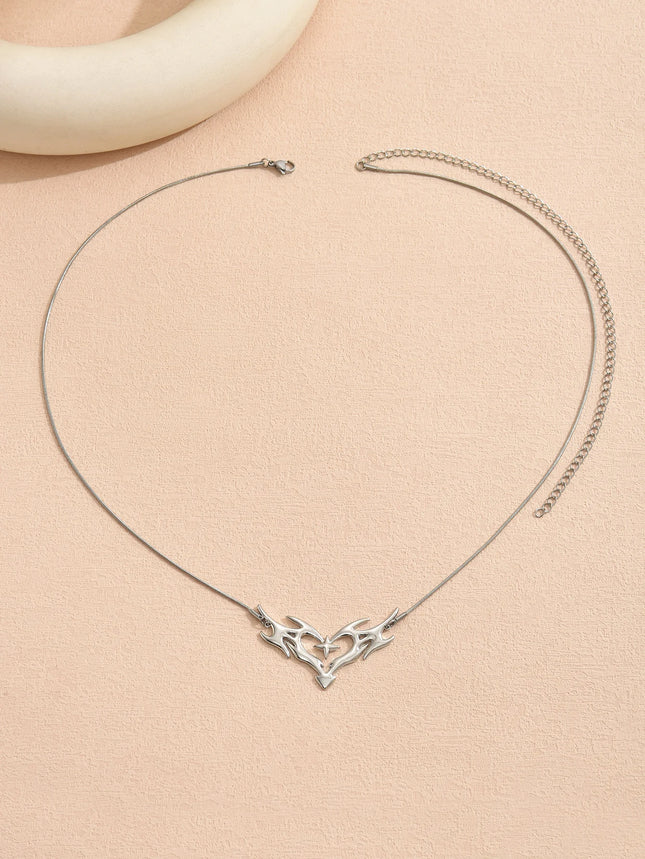 Sexy Y2K Women's Waist Chain Hollowed-out Love Heart Round Snake Chain Music Festival Party Vacation Jewelry Accessory