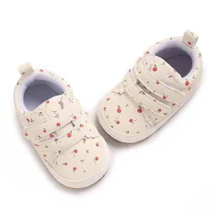 Spring and Summer New Baby Korean Version Flower Embroidered Princess Shoes For Women's Soft Soled Baby Walking Shoes