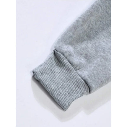 Wifey Life Graphic Hoody Pocket Drawstring Spring Winter Cozy Hoodie Fashion Men Women Grey Sweater Long Sleeved Casual Tops