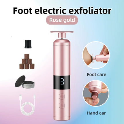 Electric Foot Callu Remover Professional Callus Remover for Feet Rechargeable Foot Grinder for Foot Care Heel Dead Skin Remover