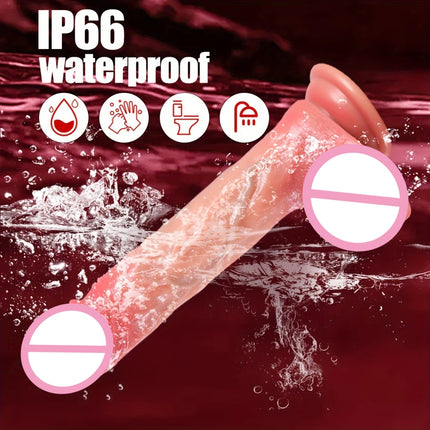 Super Realistic Dildo Waterproof Silicone Adult Sex Toys Vagina Anal Masturbator Soft Penis Dildo with Suction Cup Cock Massager