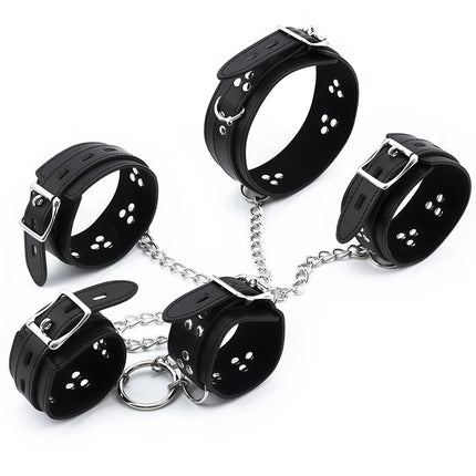 Exotic Accessories Hand Ankle Slave Collar Binding Adult Games Role Play Dildo Handle Spanking Whip Bondage Handcuffs Sexy Shop