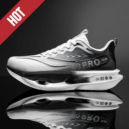 Running Shoes Carbon Board Speciality Marathon Men Sports Breathable Lightweight Women's Comfortable Athletic Nonskid Sneakers