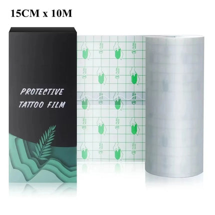 10M Tattoo Bandage Roll Transparent Tattoo Film Waterproof Protective Skin Wound Repair Film Tattoo Wrap Roll Tattoo Accessories