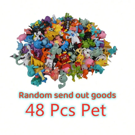 144 Styles Pokemon Figure Toys Anime Pikachu Action Figure Model Ornamental Decoration Collect Toys for Christmas Gift