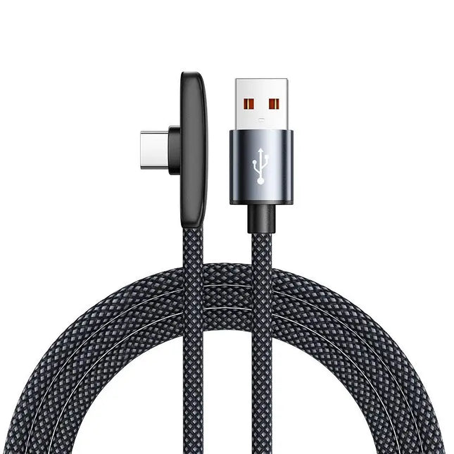 100W Fast Charging Cable Right Angle 90 Degree USB C Type C Data Cord Mobile Cell Phone Fast Charging Data Cable for Samsung