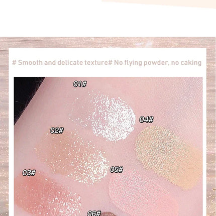 Glitter Pink Lying Silkworm Pen Color Natural Brightening Matte Eye Shadow Pencil Shimmer Glue Eyeliner Waterproof Korean Makeup