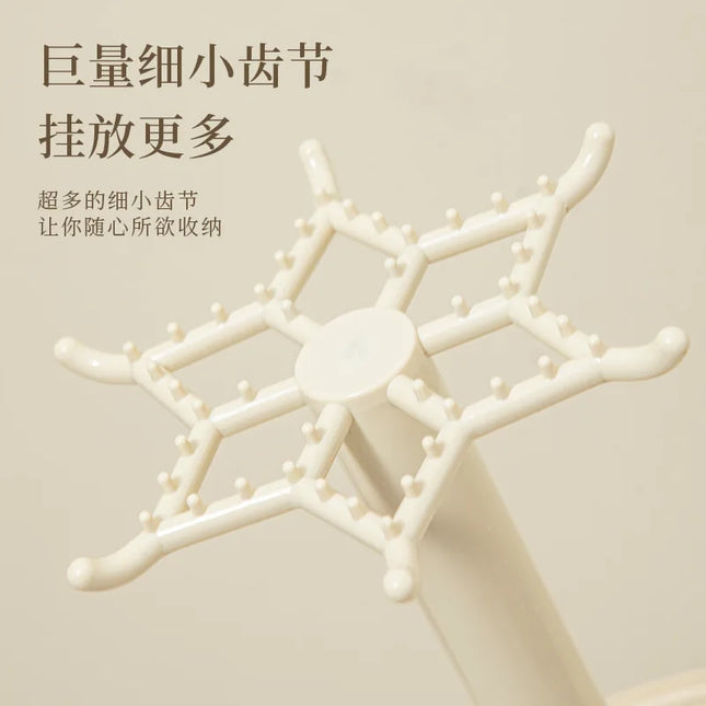 Blind Box Storage Display Rack Transparent Rotating Plush Toy Pendant Storage Box Labubu Storage Rack