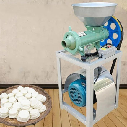 2200W/3000W Electric Rice Cake Maker Commercial Glutinous Rice Cake & Jelly Machine Yellow Charcoal-Grilled Manual Glutinous Ric