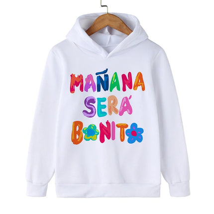 sweet Manana Sera Bonito Karol G Bichot Kid Hoodies Children Sweatshirts Kids Clothes Hoodie Boys Girls Baby Tops Sweatshirt