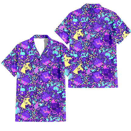Hawaiian Shirts For Men Short Sleeve Tops New Coconut Tree Graphic 3D Shirt Fashion Streetwear 5XL Summer Clothing Men's Blouse