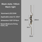 100CM BLACK / Cool White(5500-7000K)