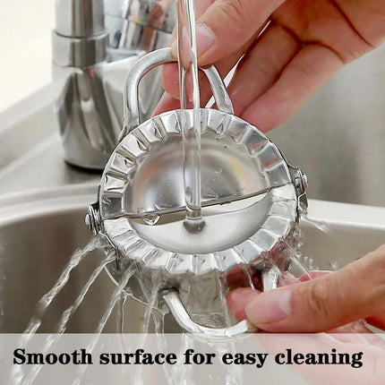 Stainless Steel Dumplings Tool Dumpling Mold Household Manual Press  Kitchen Pastry Baking Dumpling Maker Accessories
