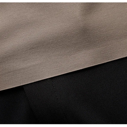 Minglu Mulberry Silk Men's Polo Shirts Luxury Long Sleeve Solid Color Golf Male T-shirts Spring Autumn Business Casual Man Tees