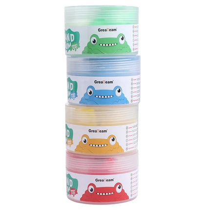 Squeeze Toy Soft Clay Hand Putty Squiz Toys Non-Sticky 4pcs/set Finger Training Putty Soft Stretchy Therapy Putty Set Kids Toys