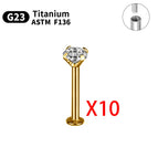 10PCS / 1.2x8X4mm