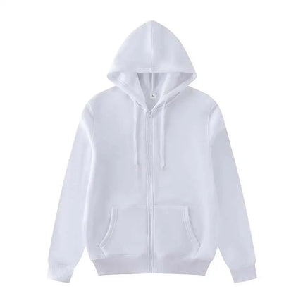 Women Oversized Zip Up Hoodie Solid Black Loose Full Zipper Hooded Sweatshirt Casual Pocket Streetwear Soft Thick Hooded Jacket
