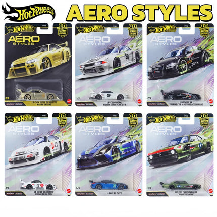 New Hot Wheels Premium Car Culture AERO STYLES FPY86 Nissan Skyline 1/64 Alloy Car Model Collection Toy Boy's Birthday Gift Toy