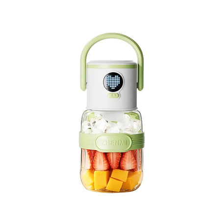 Mi Emoticon Display Electric Juicer 12 Blades 1000ml For Portable Juicer Mixer Usb Charge Fresh Fruit Juice Blender Smoothie