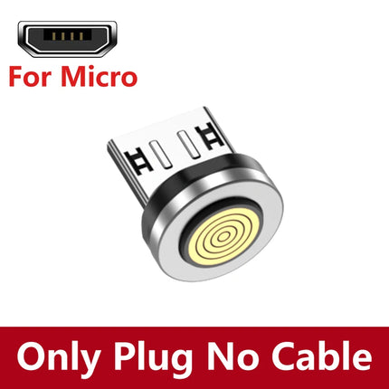 AUFU 5A Magnetic USB C Cable For Realme Huawei 100W Fast Charging Wire For IPhone Samsung Laptop Micro Magnet Charger USB Cable