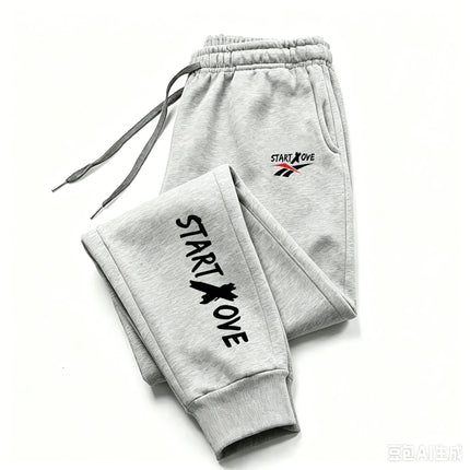 Men's Sweatpants, Trendy Autumn and Winter Sports Pants, Jogging Fitness Running Pants, Casual, Trendy, Comfortable and Fas