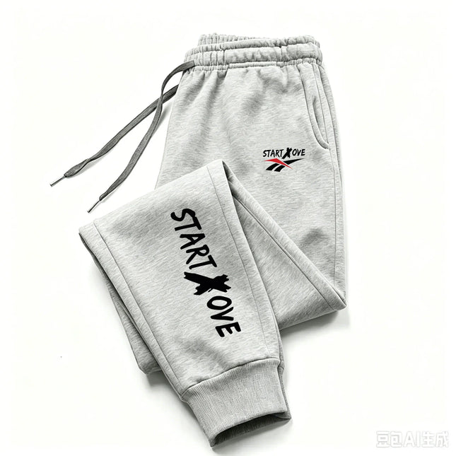 Men's Sweatpants, Trendy Autumn and Winter Sports Pants, Jogging Fitness Running Pants, Casual, Trendy, Comfortable and Fas