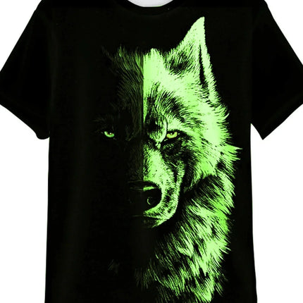 Animal Pattern Men's T-Shirt 3D Barbarian Bear Short Sleeve Fashion Personalized T-Shirt Loose Oversized T-Shirt Men's Clothing